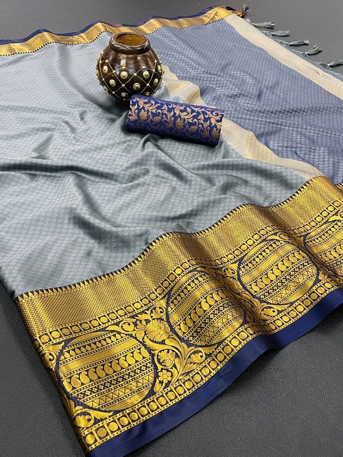 Aab Zoom Mercerised Cotton Silk Saree Collection